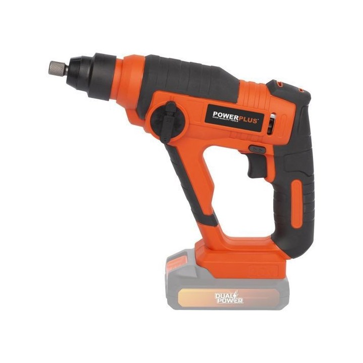 Marteau perforateur sans fil 20V 1,3J SDS-Plus 1,3J - DUAL POWER POWDP