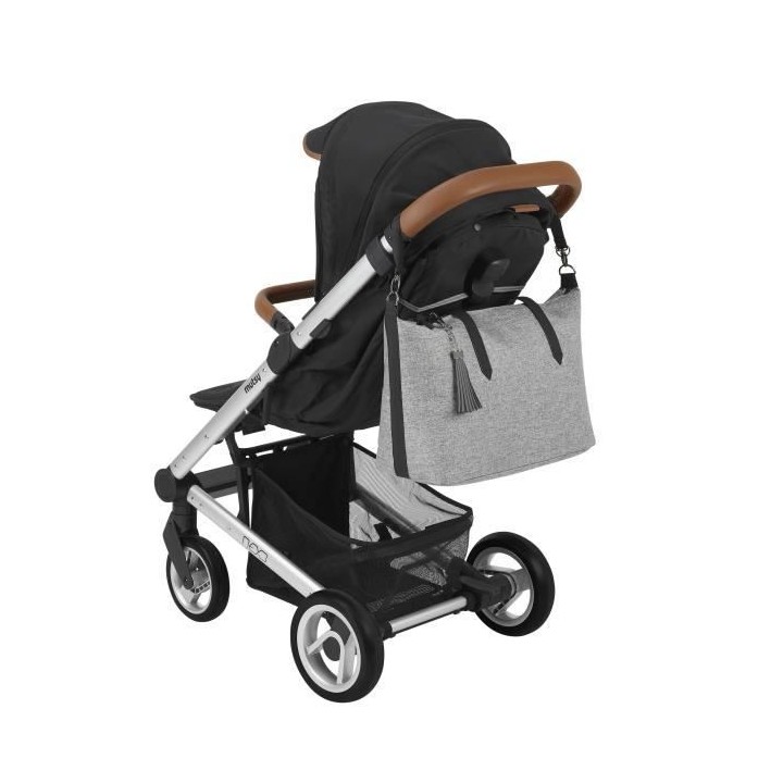 Babymoov Sac a langer compartimenté Champs-Elysée, Smokey