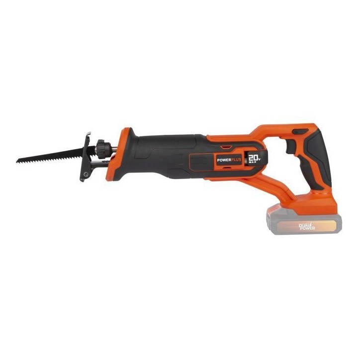 Scie sabre sans fil 20V - DUAL POWER POWDP25100 - Livrée sans batteri
