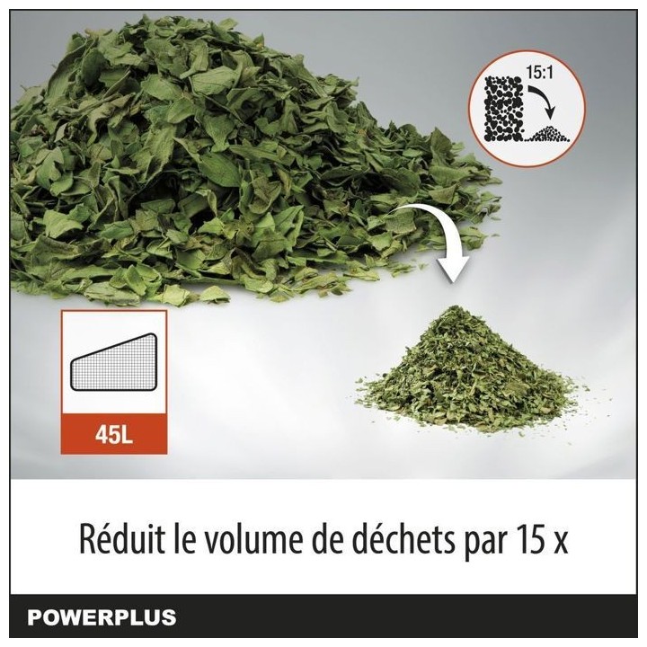 Dual Power 3-en-1 Souffleur de Feuilles a Batterie POWDPG75270 - 40 V,