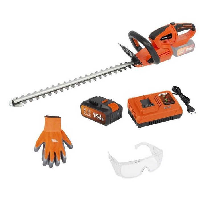 Powerplus Dual Power Taille-Haie Batterie POWDPGSET44 - 40 V, Batterie