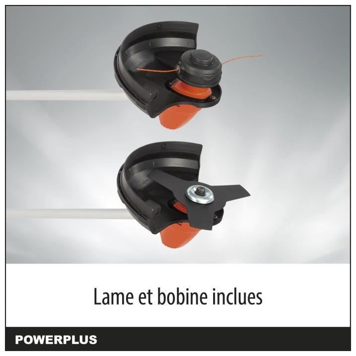 Dual Power Débroussailleuse a Batterie POWDPG7551 - Coupe-Bordure san