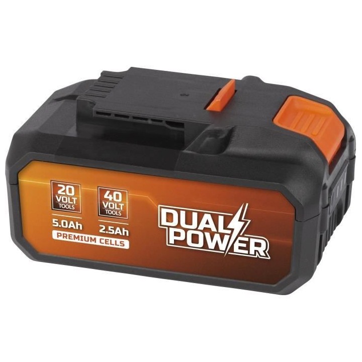Pack 5 outils sans fil 20V - DUAL POWER POWDPSET32 - Perceuse+Meuleuse