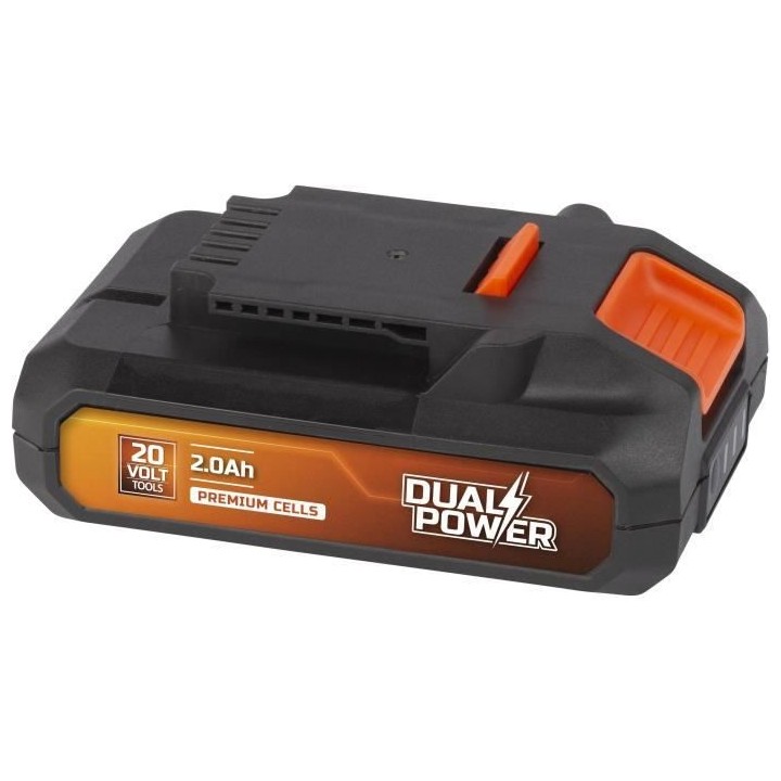 Pack 5 outils sans fil 20V - DUAL POWER POWDPSET32 - Perceuse+Meuleuse