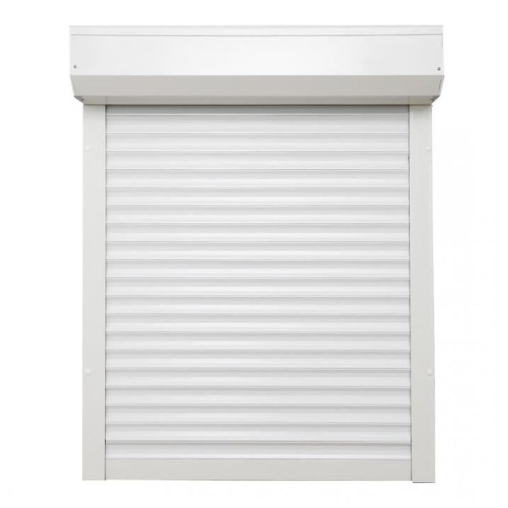 Volet roulant H145 cm x L120 cm Aluminium recoupable en largeur et hau