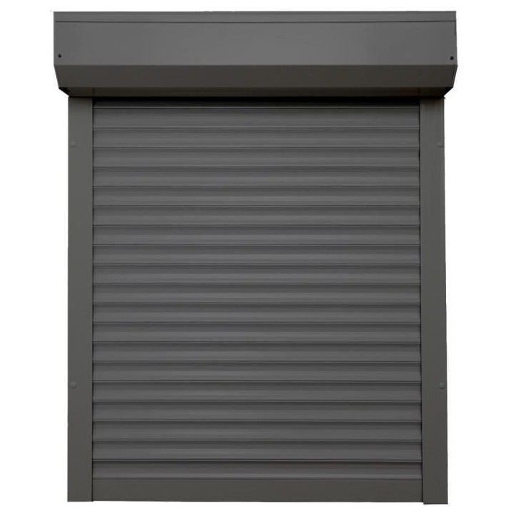 Volet roulant H170 cm x L150 cm Aluminium recoupable en largeur et hau