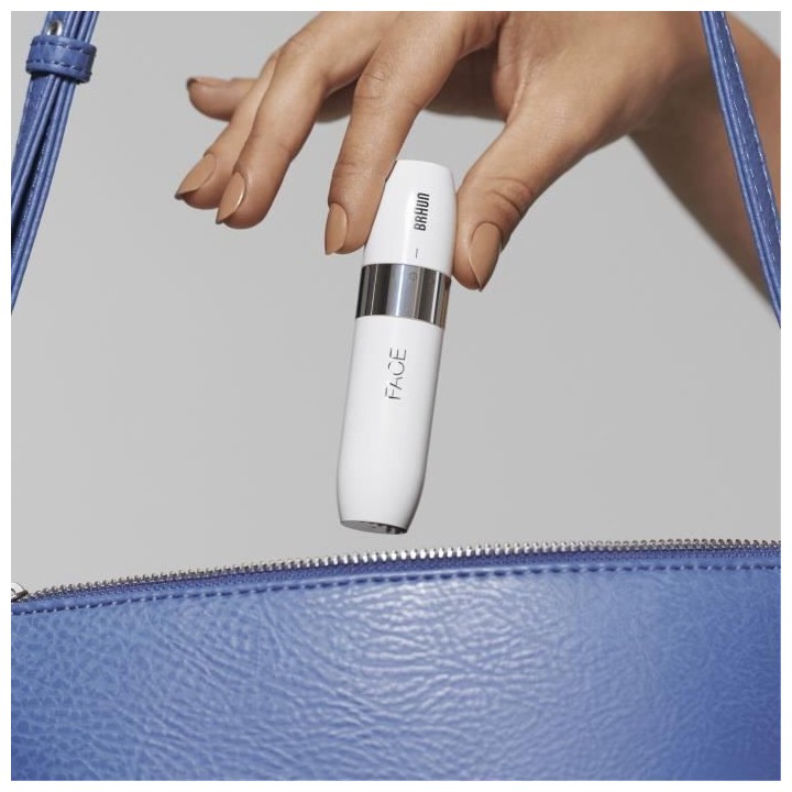 Braun Face Mini FS1000 Rasoir Visage éléctrique pour femme - Doux po