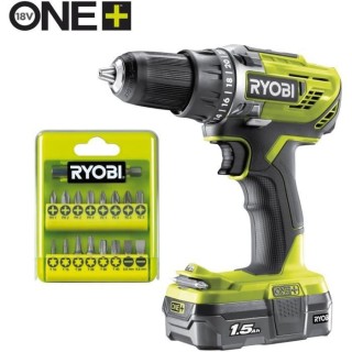 RYOBI Perceuse-visseuse 18V 50 Nm - 2 vitesses - Livrée avec 1 batter