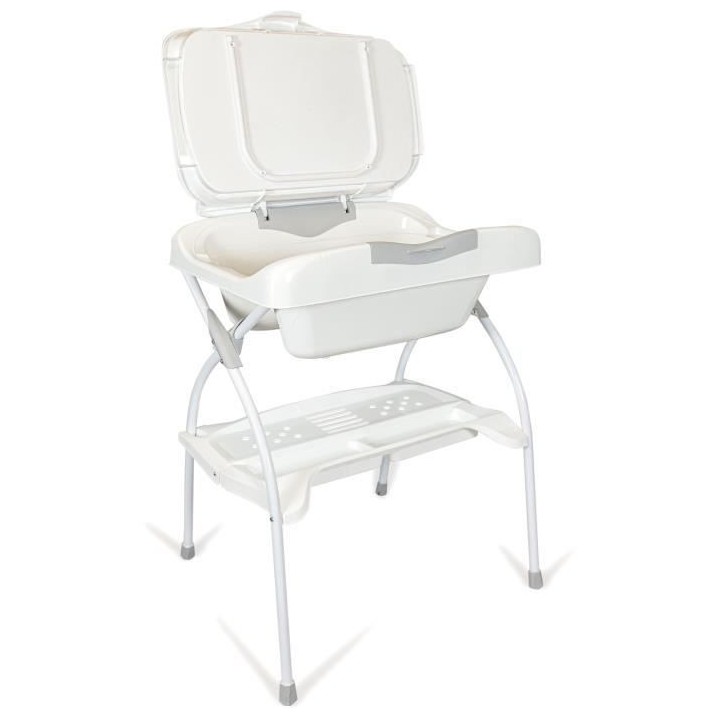 Table a langer ELIOS avec baignoire ergonomique 2 en 1 - Matiere PVC -