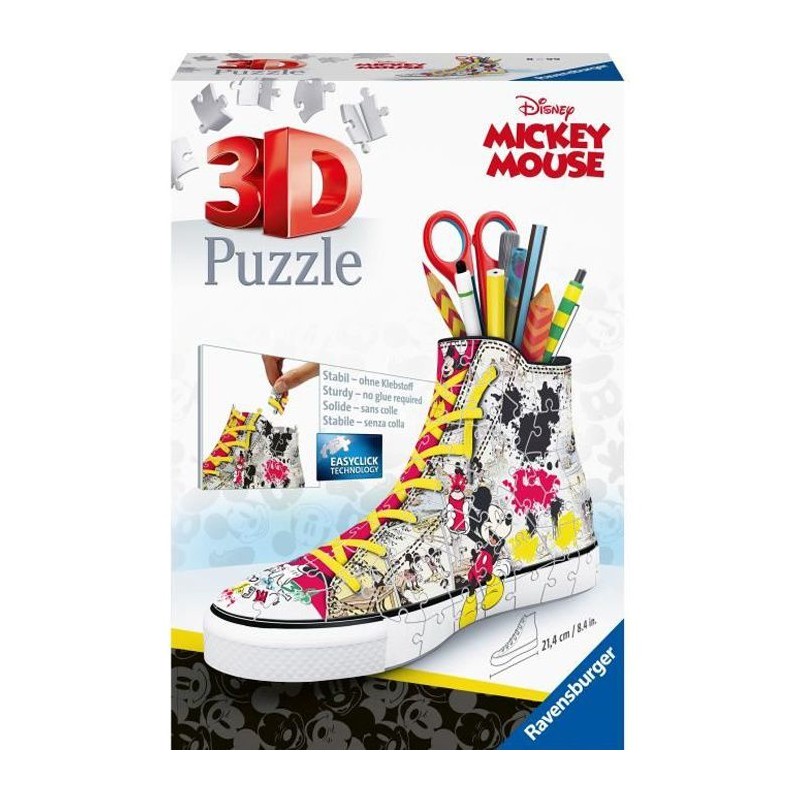 Puzzle 3D Sneaker - Disney Mickey Mouse