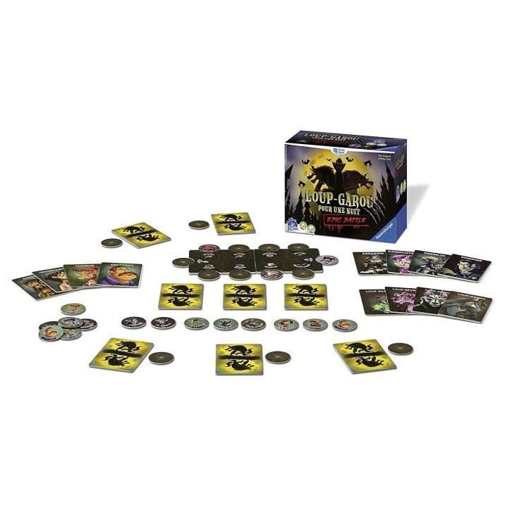 Loup-Garou pour une Nuit - Epic Battle - Ravensburger - Jeu d'ambiance