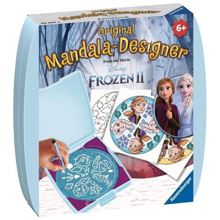 RAVENSBURGER - Mandala mini Disney La Reine des Neiges 2