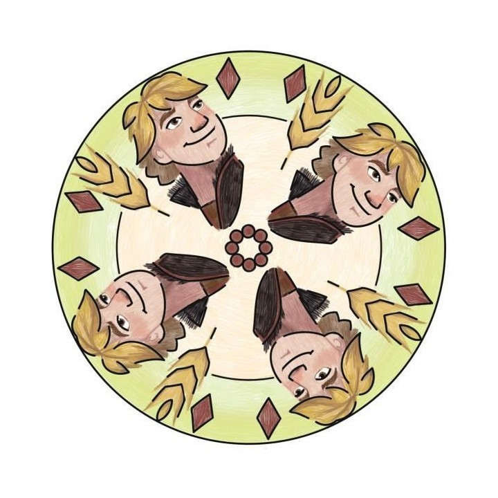 RAVENSBURGER - Mandala mini Disney La Reine des Neiges 2