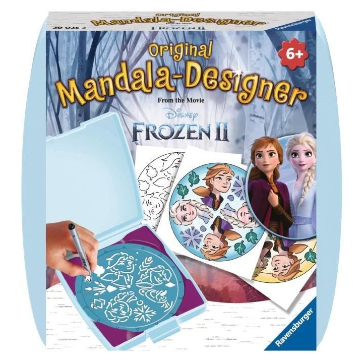 RAVENSBURGER - Mandala mini Disney La Reine des Neiges 2