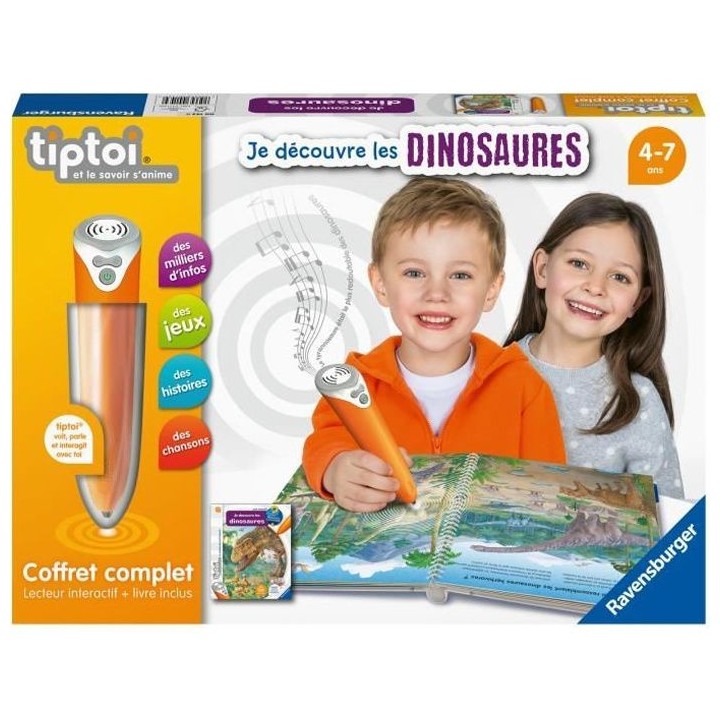 Ravensburger - tiptoi - Coffret complet lecteur interactif + Livre Je