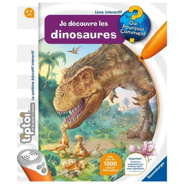 tiptoi les dinosaures