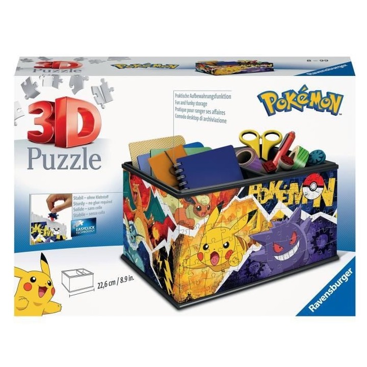 Pz 3D Boite de rangement Pokém
