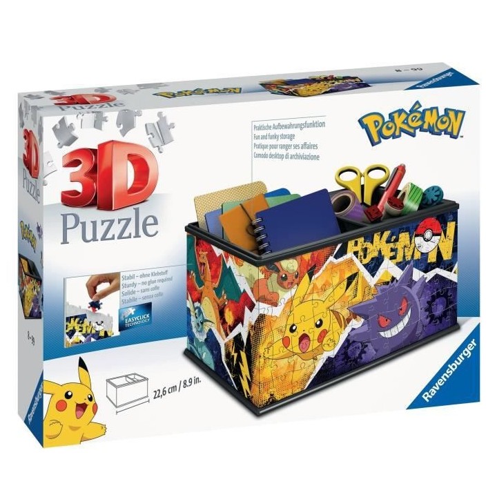 Pz 3D Boite de rangement Pokém