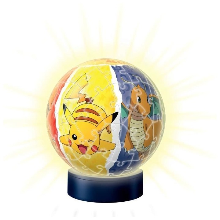Puzzle 3D Ball Pokémon 72p ill