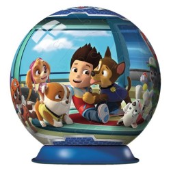 PAT' PATROUILLE Puzzle 3D Ball 72 pieces - Ravensburger - Puzzle enfant 3D sans colle - Des 6 ans