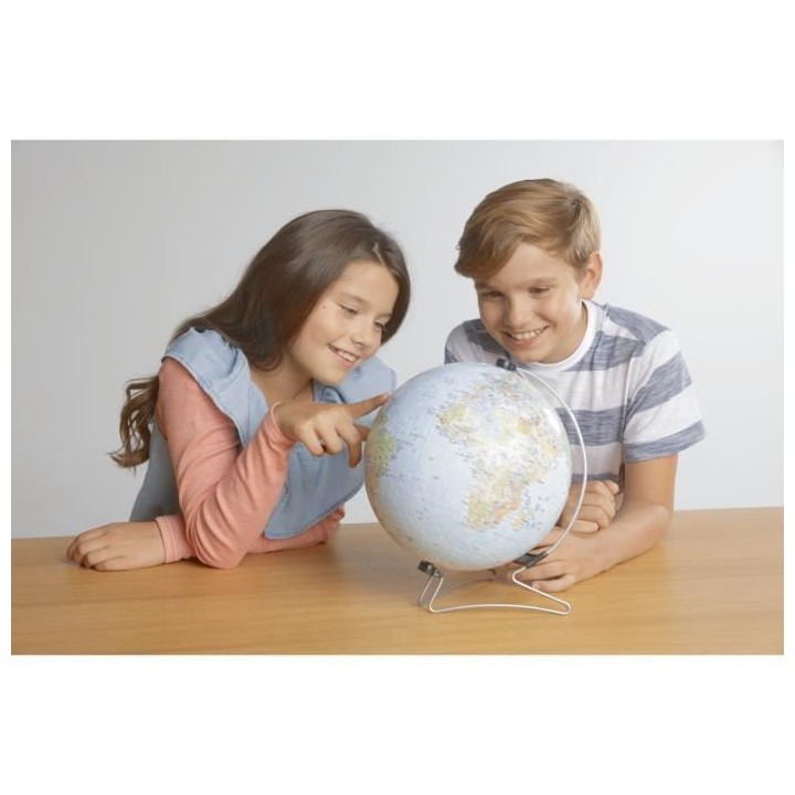 Puzzle 3D Globe 540 pieces - Ravensburger - Puzzle enfant 3D éducatif
