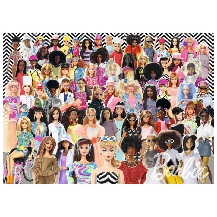 Puzzle 1000 p Barbie