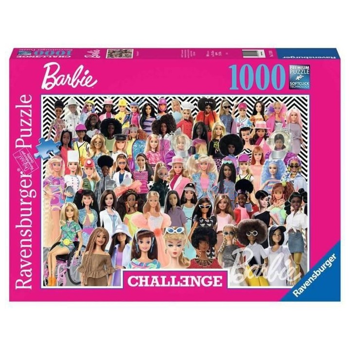 Puzzle 1000 p Barbie
