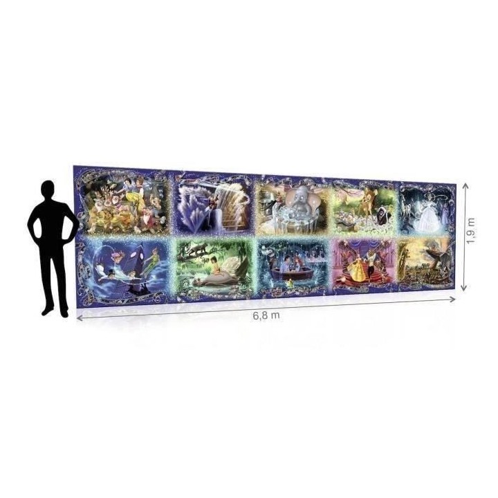 DISNEY Puzzle 40 000 pieces - Les inoubliables moments Disney - Ravens