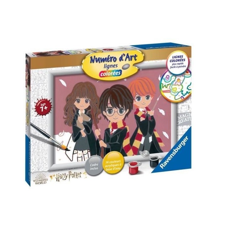 HARRY POTTER - Numéro d'art - moyen - Portrait de groupe - Ravensburg