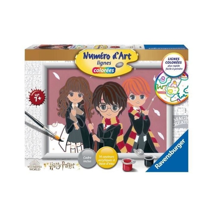 HARRY POTTER - Numéro d'art - moyen - Portrait de groupe - Ravensburg