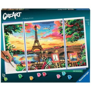 CreArt format 80x50cm - Triptyque -4005556201341 - Ravensburger