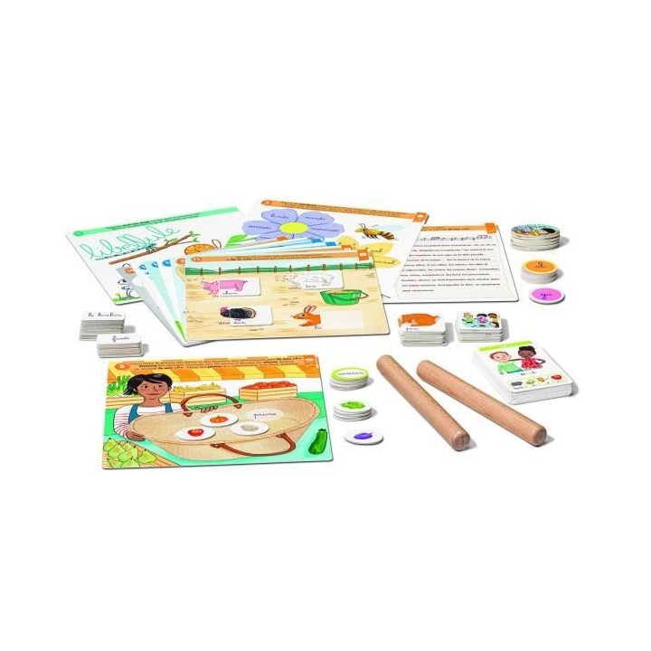 MONTESSORI - Sons et lecture - Coffret sensoriel - Apprentissage des s