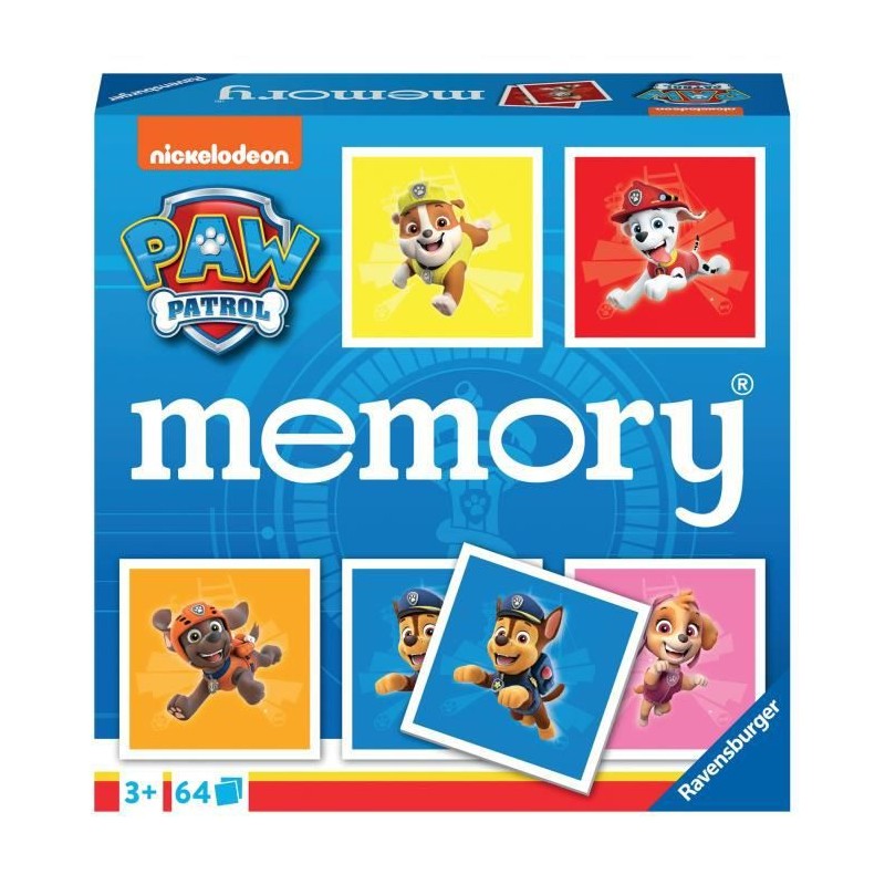 Grand memory - Pat'Patrouille -4005556208876 - Ravensburger