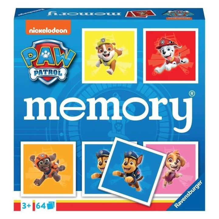 Grand memory - Pat'Patrouille -4005556208876 - Ravensburger