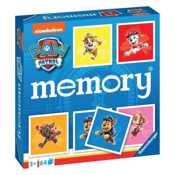 Grand memory - Pat'Patrouille -4005556208876 - Ravensburger