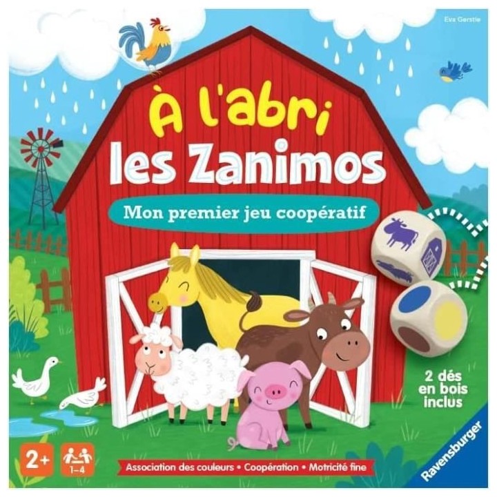 a l'abri les Zanimos ! - Jeux enfants - 00022339 - Des 2 ans - Ravensb