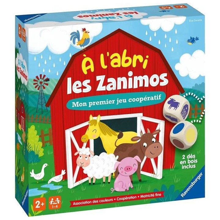 a l'abri les Zanimos ! - Jeux enfants - 00022339 - Des 2 ans - Ravensb