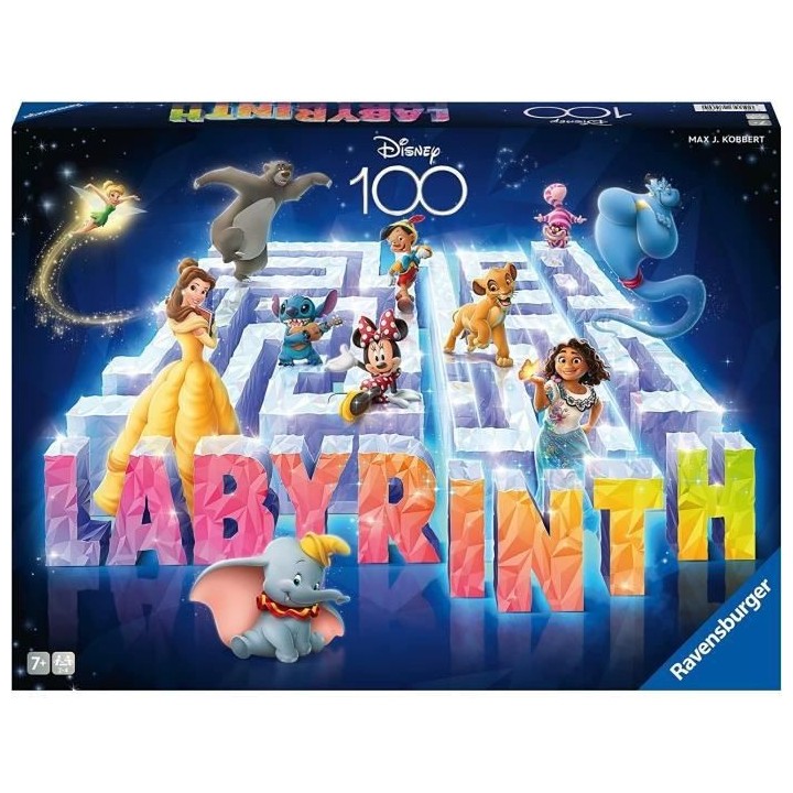 Labyrinthe Disney 100eme anniversaire - Jeu de plateau - 4005556274604