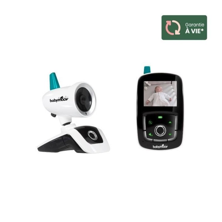 Babymoov Babyphone Video YOO Care - Caméra Orientable a 360° & Ecran