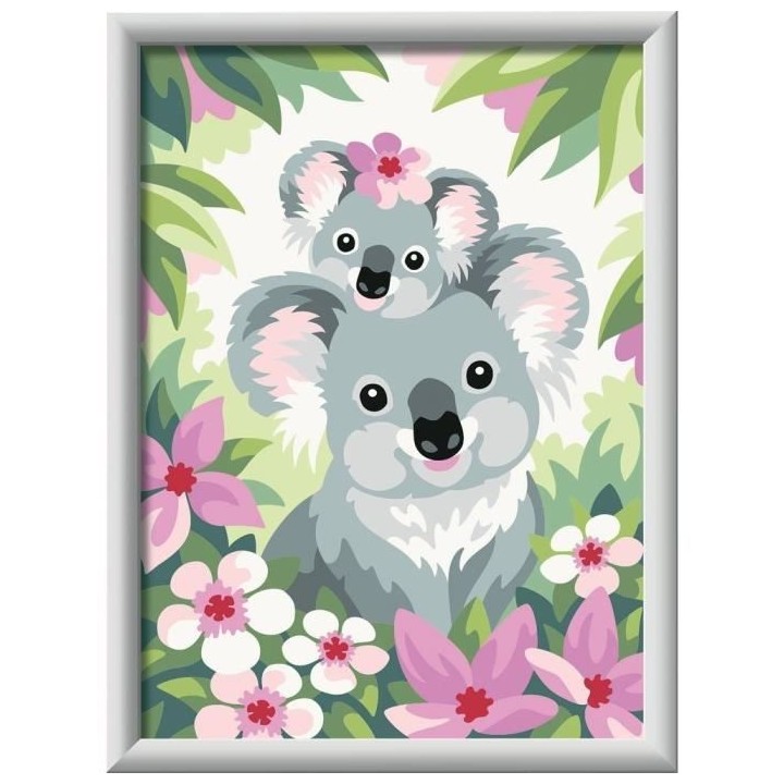 Numéro d'art - moyen - Maman koala et son bébé - Ravensburger