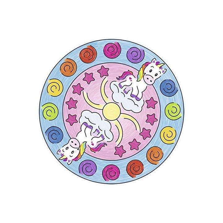 RAVENSBURGER - Mandala mini Unicorn