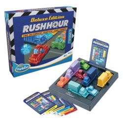 Rush Hour Deluxe - Ravensburger - Casse-tete Think Fun - 60 défis 5 niveaux - Des 8 ans - Français inclus