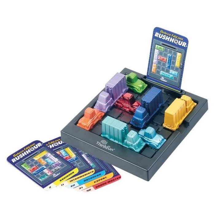 Rush Hour Deluxe - Ravensburger - Casse-tete Think Fun - 60 défis 5 n