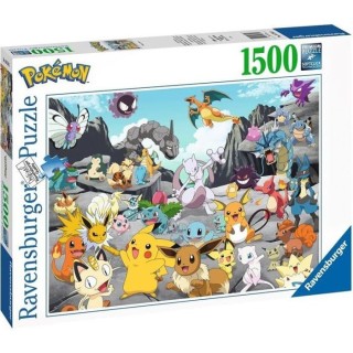 POKÉMON Puzzle 1500 pieces - Pokémon Classics - Ravensburger - Puzzl