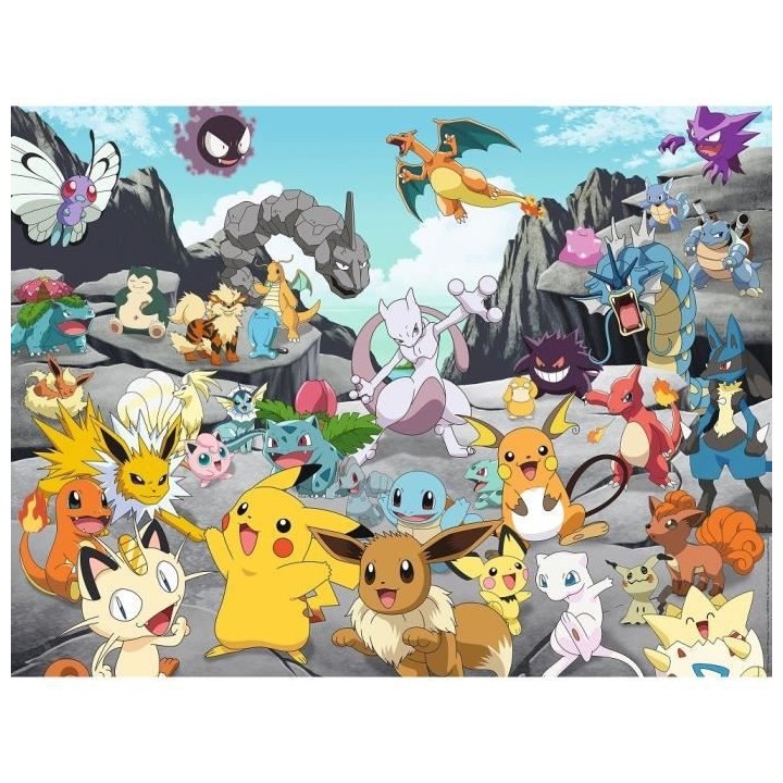 POKÉMON Puzzle 1500 pieces - Pokémon Classics - Ravensburger - Puzzl