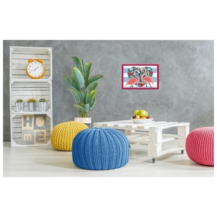 Numéro d'art - grand format - Flamingos amoureux - Ravensburger - Kit