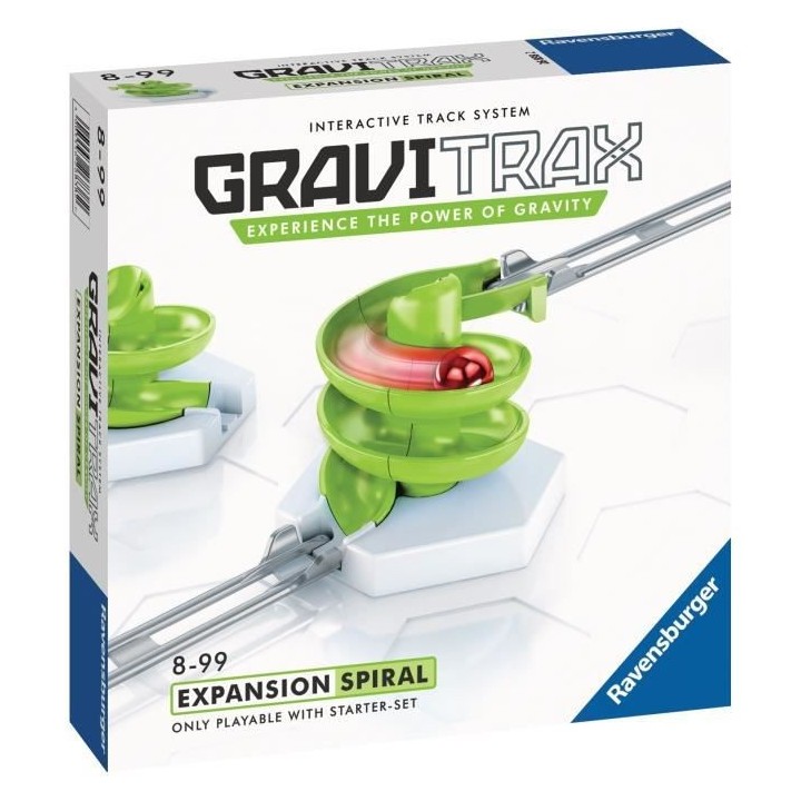GraviTrax Bloc d'action Spirale - Jeu de construction STEM - Circuit d