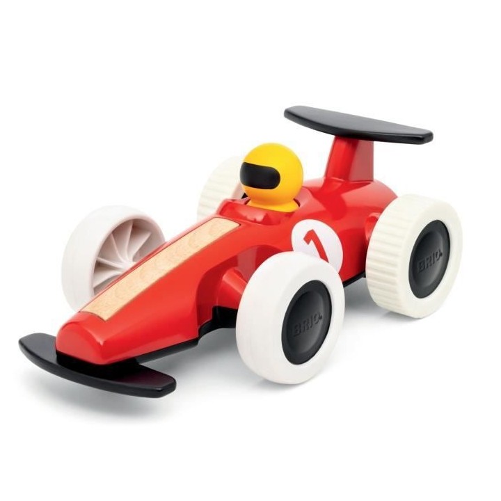 Grande voiture de course a rétrofriction - Jouet d'éveil premier age