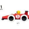 Grande voiture de course a rétrofriction - Jouet d'éveil premier age -7312350303087 - Brio World