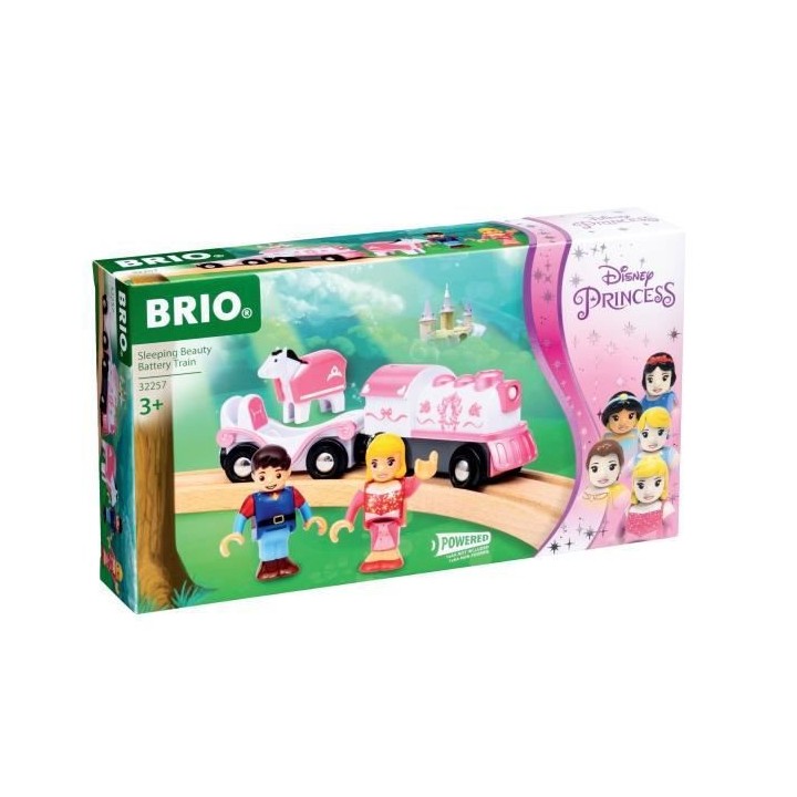 Train électrique a piles Belle au bois dormant -7312350322576 - Brio